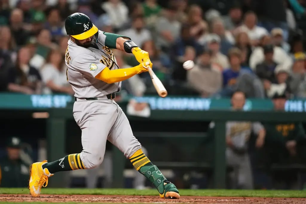 Photo: AP A's