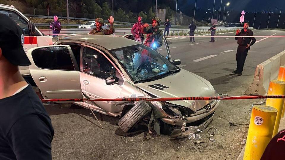 פיגוע דריסה בצומת גוש עציון: 4 נפצעו, בהם שניים קשה