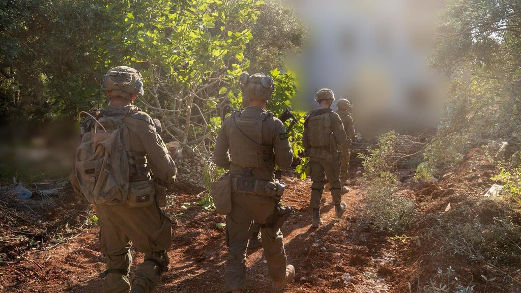 IDF forces operate in Lebanon (Photo: IDF) פעילות הכוחות בבופור