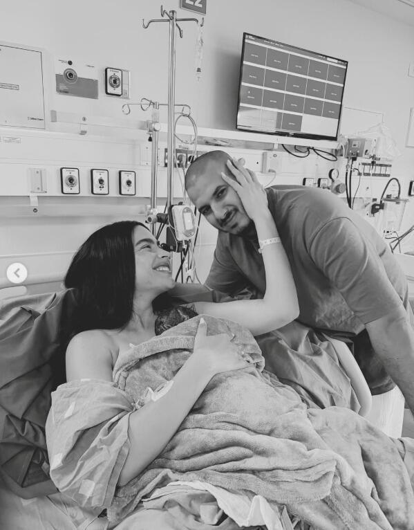 "עוד לב נולד" (צילום: אינסטגרם) ספיר אביסרור, ליאור דבאח, הביאו לעולם בן שלישי