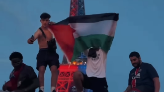 PSG Palestine flag 