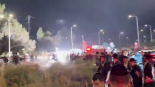 חרדים קיצוניים פרצו למתחם תחנת משטרת בית שמש
