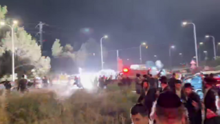 חרדים קיצוניים פרצו למתחם תחנת משטרת בית שמש