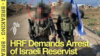 הסרטון שהעלה חייל המילואים