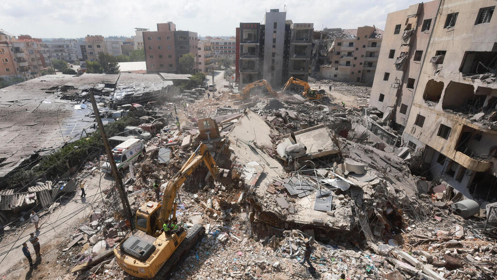 Destruction in Tyre following IDF strikes (Photo: REUTERS/Aziz Taher) צור