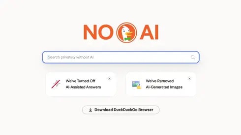 מנוע החיפוש של הדפדפן DuckDuckGo