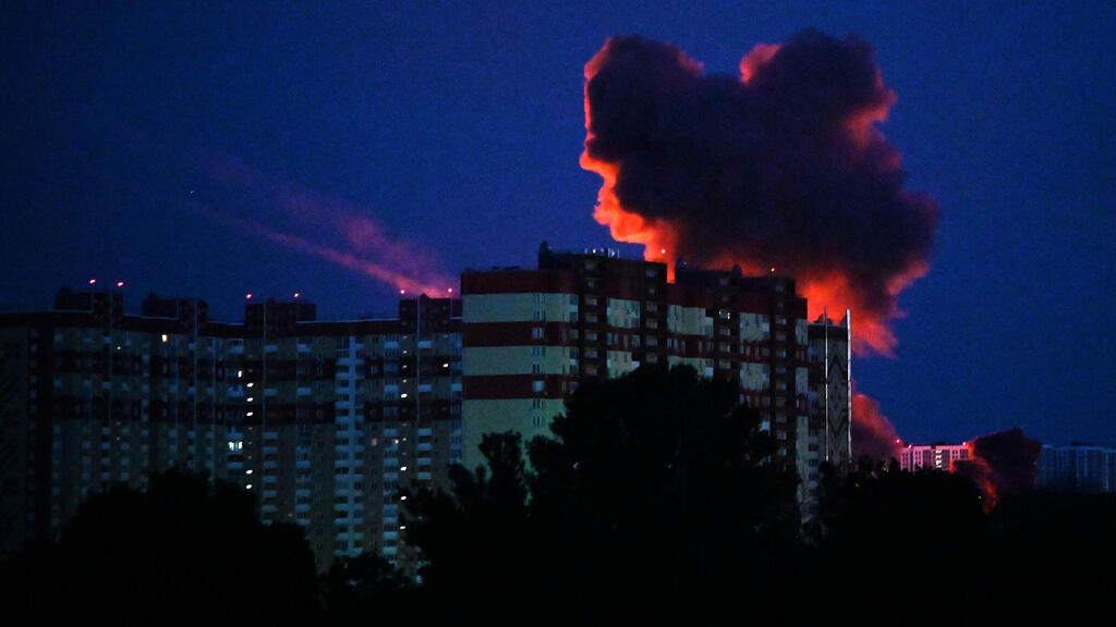 Photo: Sergei Supinsky / AFP מתקפה של רוסיה על קייב אוקראינה