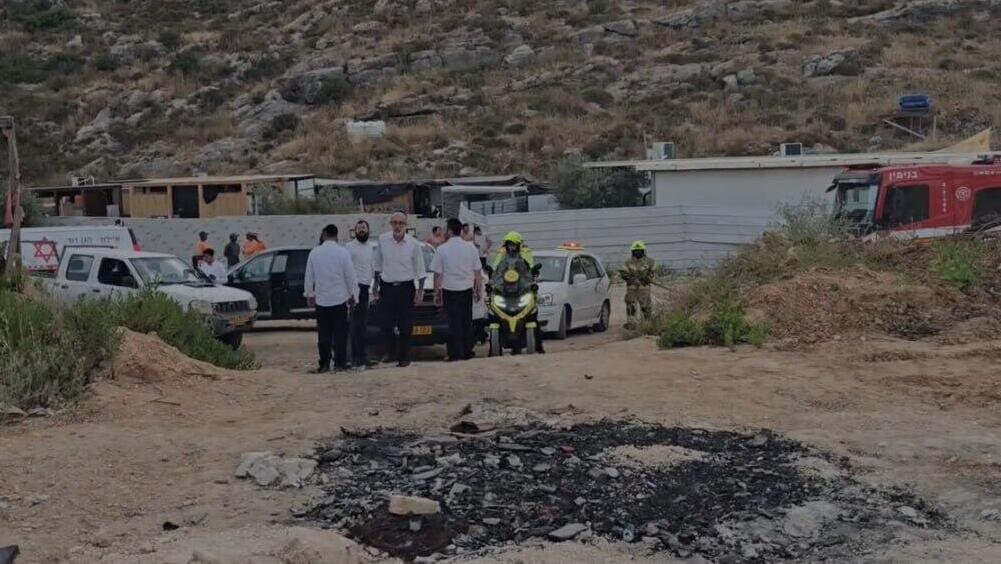 צעיר נפגע קשה בפיצוץ סמוך למודיעין עילית