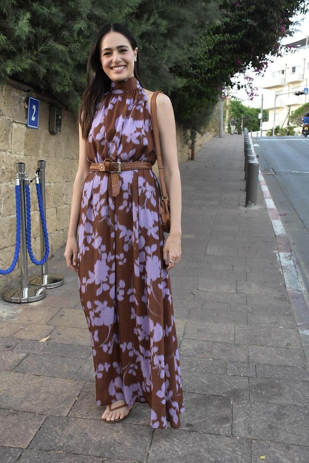 הגיעה בזמן לחופה. לוסי איוב (צילום: אמיר מאירי) חתונה נריה קראוס