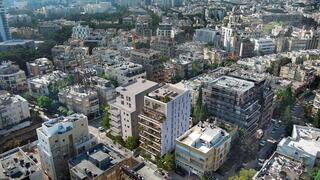 הדמייה של מיזם התחדשות עירונית ברחוב סוטין בתל אביב 