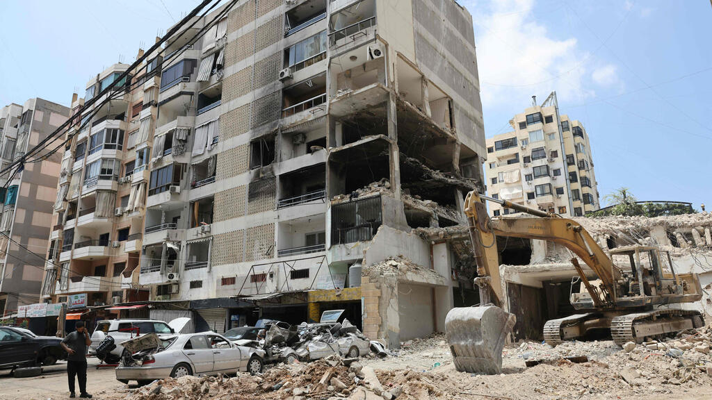Photo: Anwar AMRO / AFP הריסות בלבנון