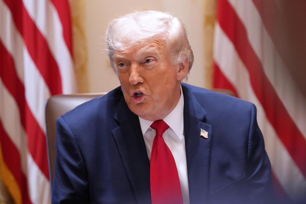 US President Donald Trump (Photo: Jacquelyn Martin/AP) נשיא ארצות הברית דונלד טראמפ