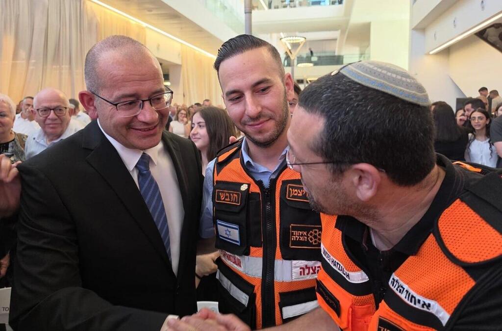 חובשי איחוד הצלה שהצילו את חיי ראש המוסד ב-7 באוקטובר