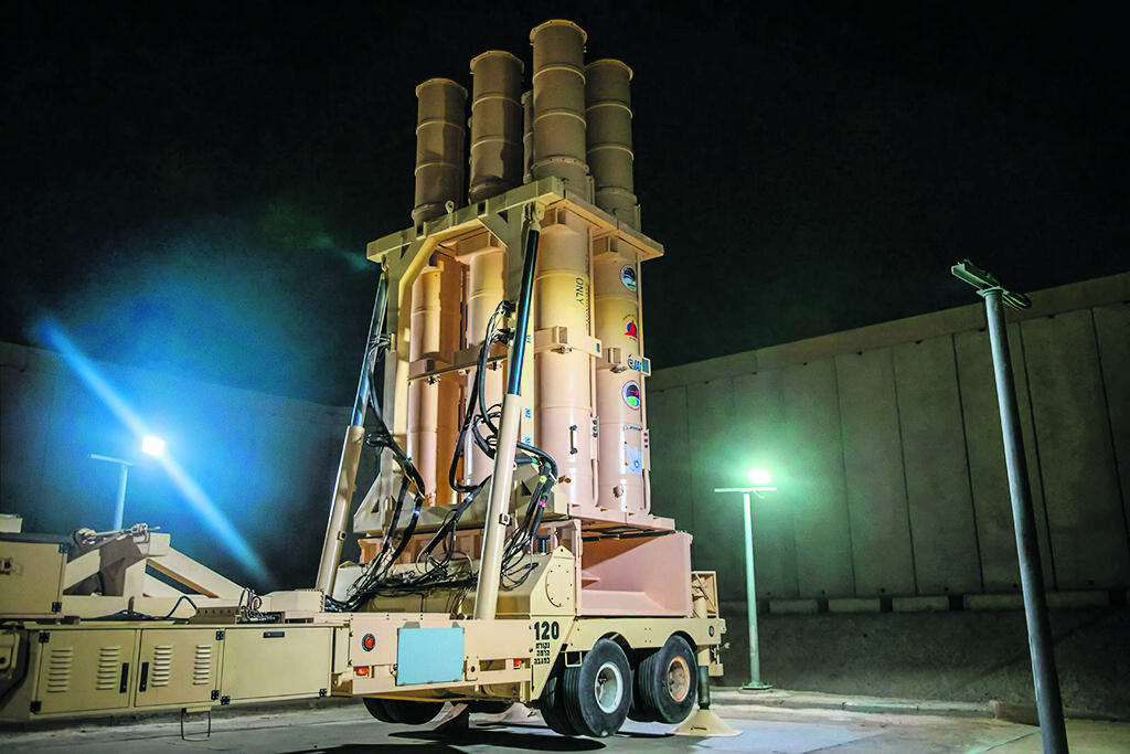 Arrow missile launcher (Photo: IDF) משגר של טיל חץ