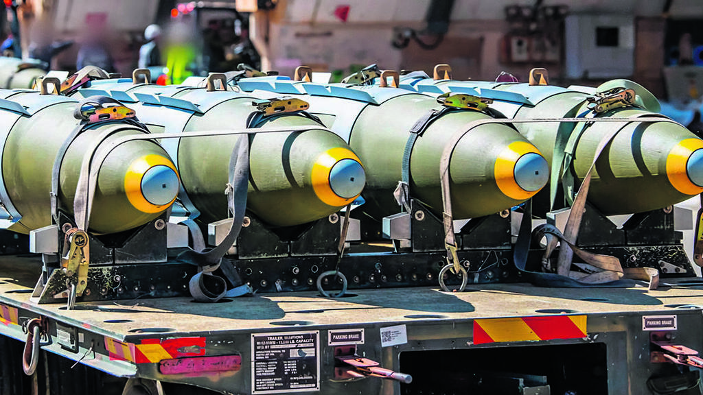 Israeli Air Force munitions (Photo: IDF) חימושים של חיל האוויר