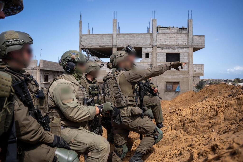 IDF troops in Gaza (Photo: IDF) פעילות צוות הקרב החטיבתי גולני במהלך המלחמה