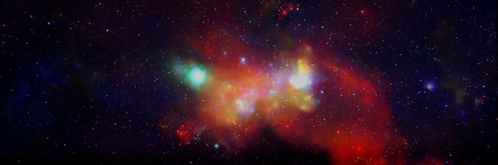 The center of the Milky Way as observed by NASA's Chandra X-ray Observatory (Photo: NASA/CXC/Northwestern Univ./M. Gorski/ESO/NAOJ/NRAO/ALMA/SAO/K. Arcand and P. Edmonds) מרכז שביל החלב, כפי שנצפה על ידי טלסקופ החלל צ'נדרה של נאס"א