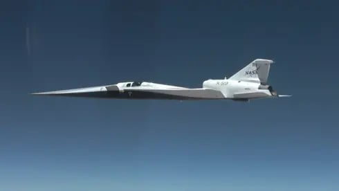 X-59 בטיסת הניסוי