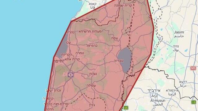 בעקבות שיגורים מאיראן: אזעקות צפויות בצפון הארץ