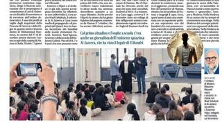 כתבה בעיתון "איל ג'ורנאלה" האיטלקי