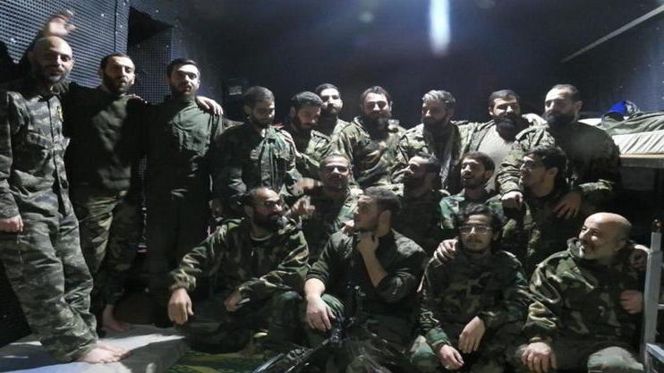 Боевики Хизбаллы в Бофоре (Фото: пресс-служба ЦАХАЛа) פעילות כוחות צה"ל במרחב הבופור