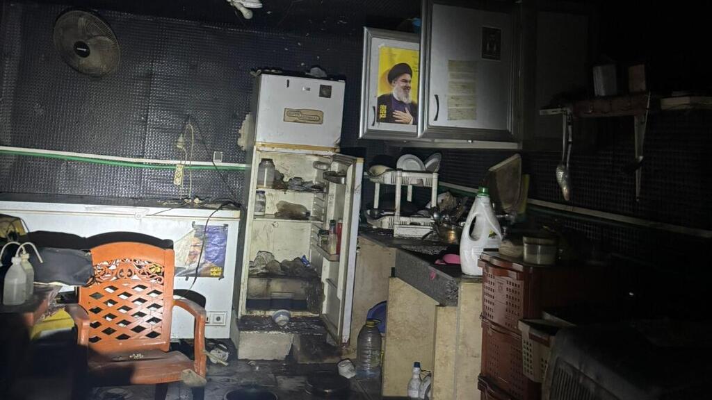 Inside Hezbollah’s tunnel network beneath the Beaufort (Photo: IDF) פעילות כוחות צה"ל במרחב הבופור