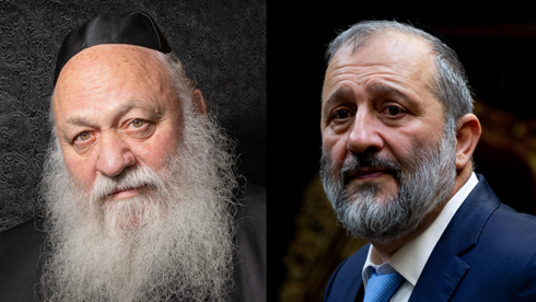 אריה דרעי ויצחק גולדקנופף