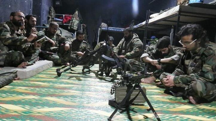 Footage of Hezbollah terrorist in a tunnel at the Beaufort area (Photo: IDF) פעילות כוחות צה"ל במרחב הבופור