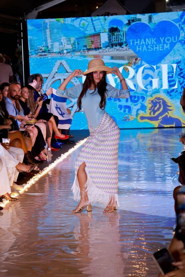 The first all-Jewish swimsuit runway show at Miami Swim Week (Photo: Barzel Media) The first all-Jewish swimsuit runway show at Miami Swim Week