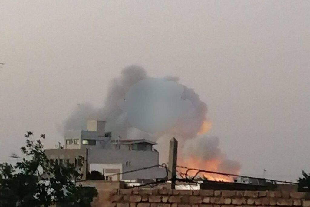 IDF strike in Isfahan, Iran איראן איספהאן תקיפה צה"ל ישראל
