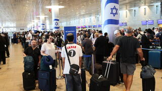 תורים בנתב"ג בעקבות ההסלמה