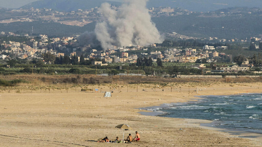 Tyre (Photo: Kawnat HAJU / AFP) תקיפות צה"ל בלבנון