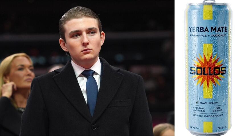 Barron Trump (Photo: Evan Vucci/AP, מתוך האתר הרשמי של Sollos) בארון טראמפ