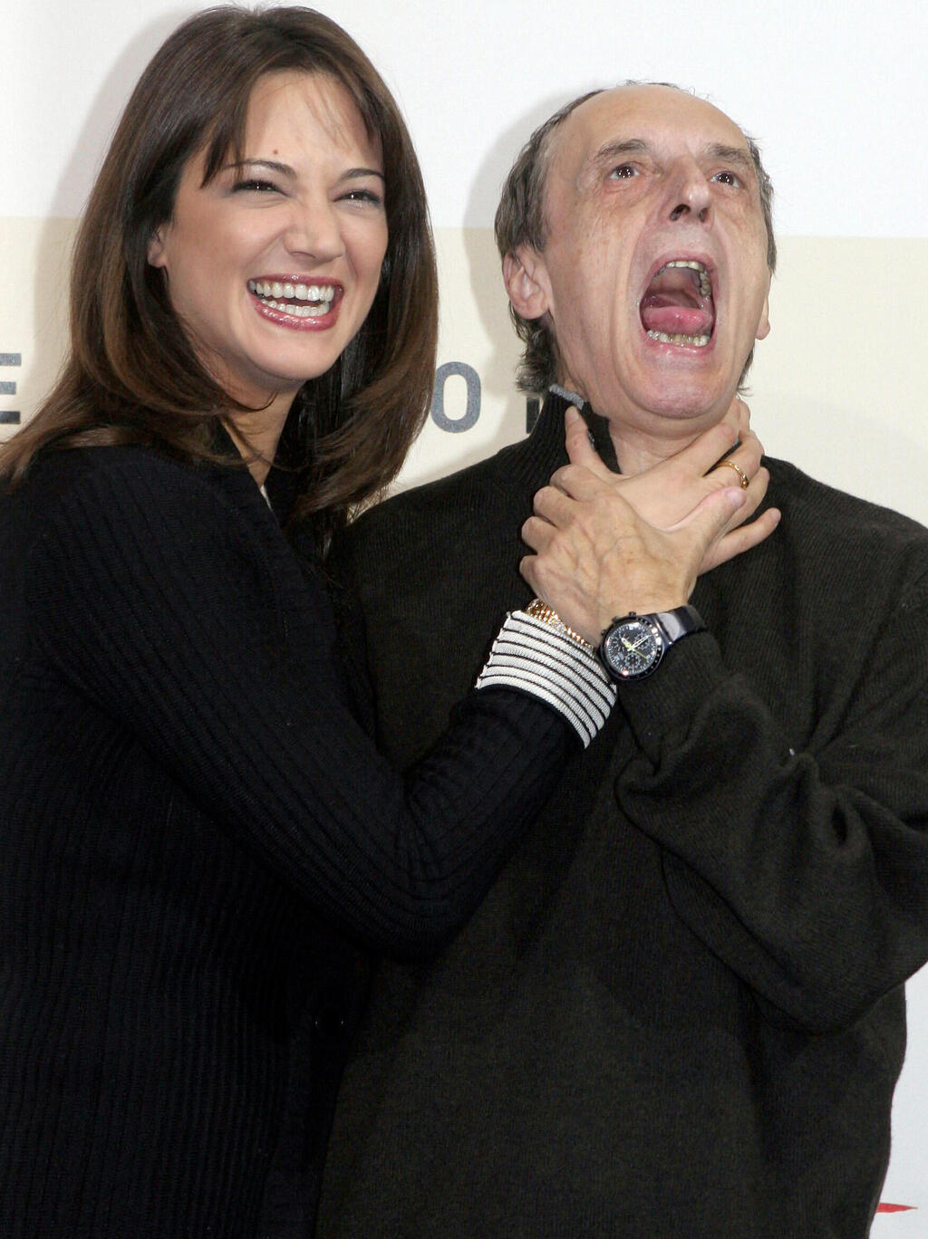 Asia Argento and her father Dario Argento (Photo: Sandro Pace/AP) אסיה ארג'נטו ואביה דריו ארג'נטו