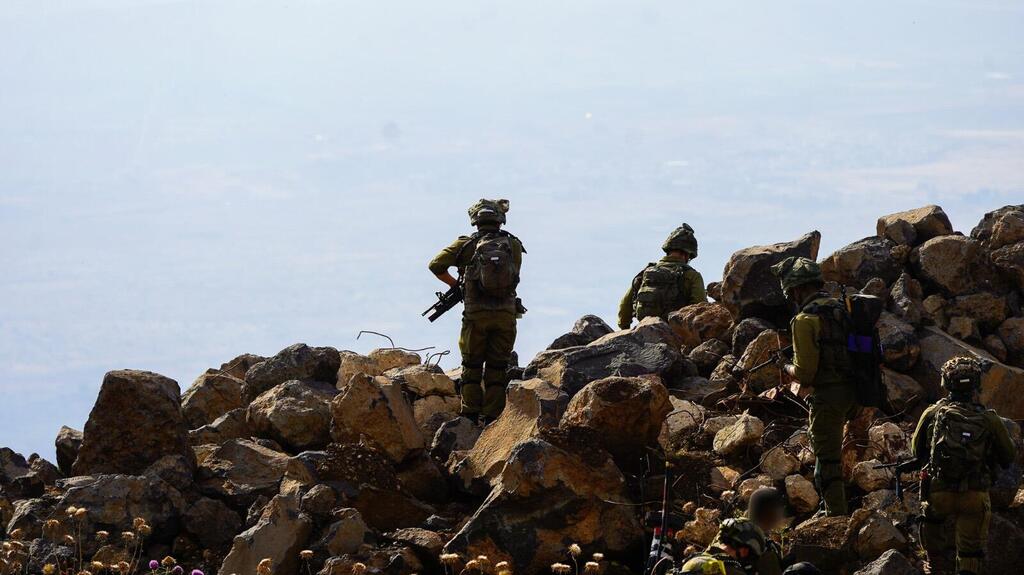 Troops in northern Israel during 'Fire Series' exercises (Photo: IDF Spokesperson’s Unit) הרמטכ"ל אייל זמיר ביקר בתרגיל במסגרת "סדרת האש"