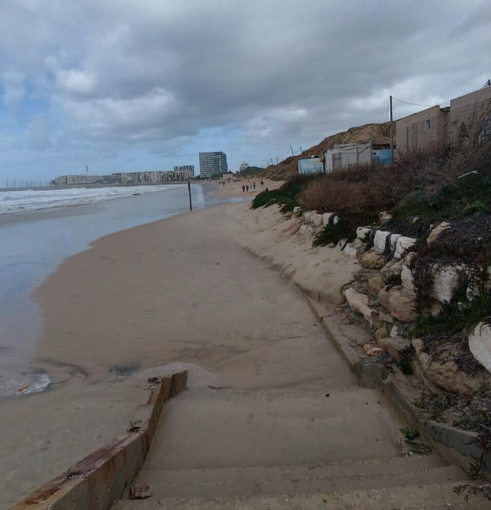 Beach in Herzliya (Photo: Yael Dori) החוף הנפרד, הרצליה