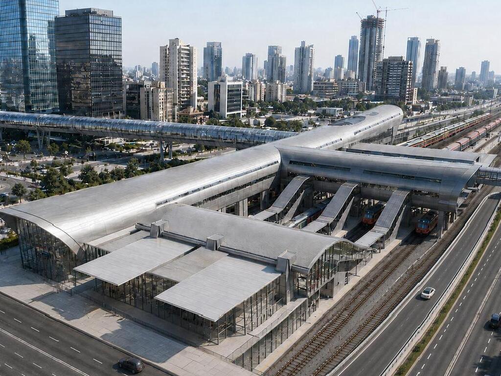 The new station will double in size (Photo: Milosewski Architects and Mas-Barhana) סבידור מרכז