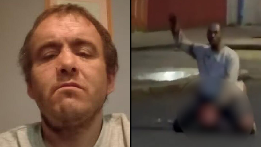 Стивен Огилви. Жестокое нападение в Белфасте בריטניה צפון אירלנד סטיבן אוגילבי האיש ש הותקף בסכין ברחוב ומהגר סודני ניסה לערוף את ראשו
