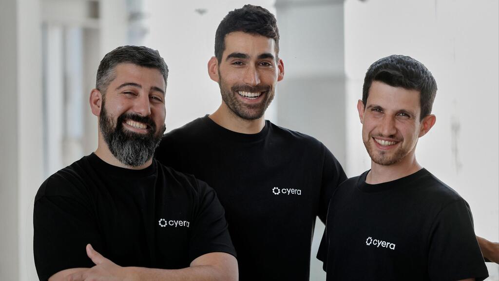 Cyera Founders - Yotam, Tamar, Yoni 