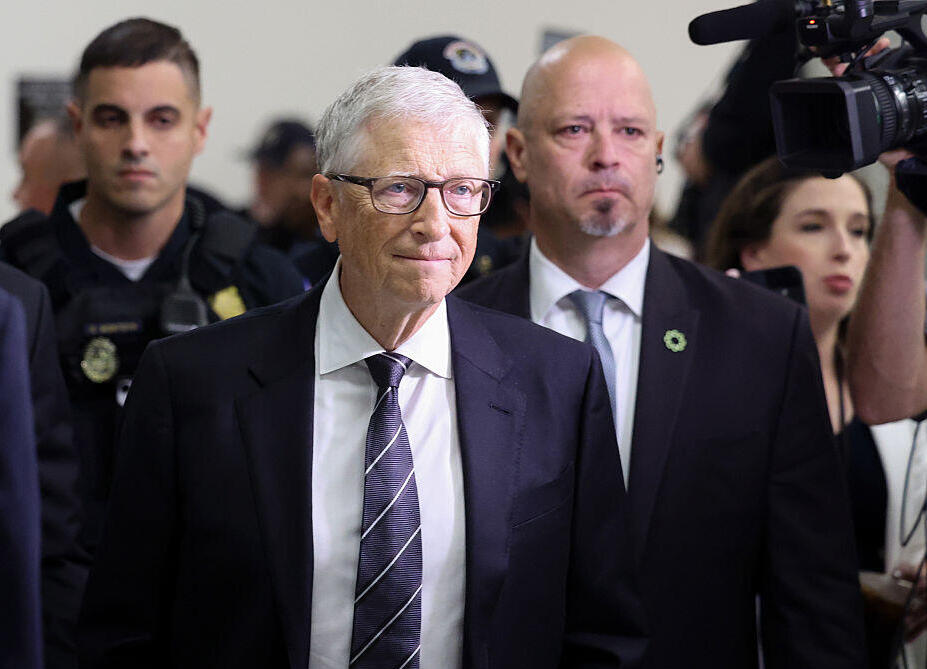 ביל גייטס (צילום: Tom Brenner/Getty Images) ביל גייטס