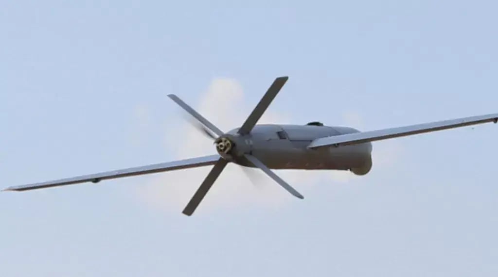 Elbit's SkyStriker loitering munition system (Photo: Elbit website) Elbit's SkyStriker loitering munition system