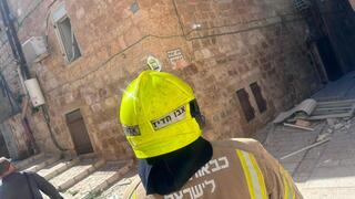 פיצוץ בלון גז בעיר העתיקה ירושלים