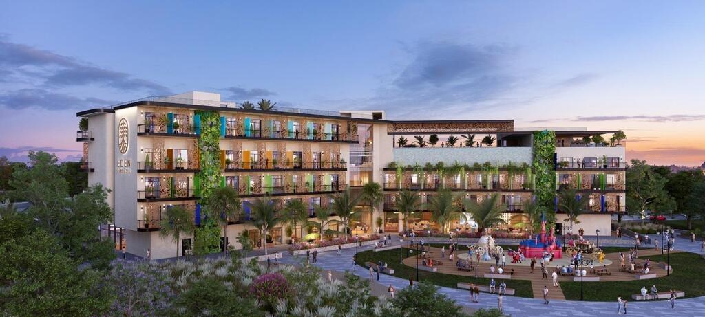3D rendering of the Park Eden hotel in Kiryat Motzkin (Illustration: Shatit Group) כך ייראה המלון הראשון בקריית מוצקין