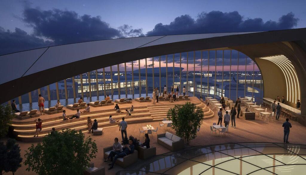Медиа: Mann Shina Architects & Planners המלון של שרשת בראון תקים בנתב"ג