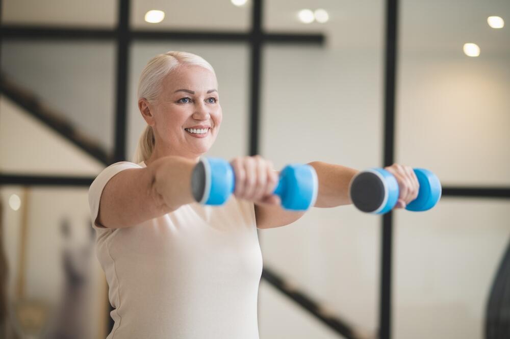 Combining strength training with aerobic exercise improves body composition (Photo: Shutterstock) גיל המעבר