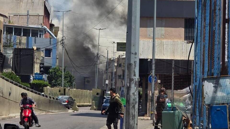 Удар по кварталу Дахия в Бейруте , 14 июня תקיפות בדאחייה