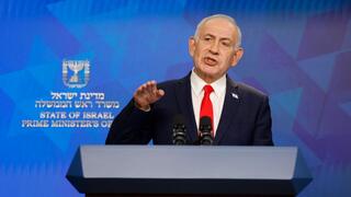 רה"מ בנימין נתניהו בהצהרה לתקשורת לאחר חתימת ההסכם בין ארה"ב לאיראן