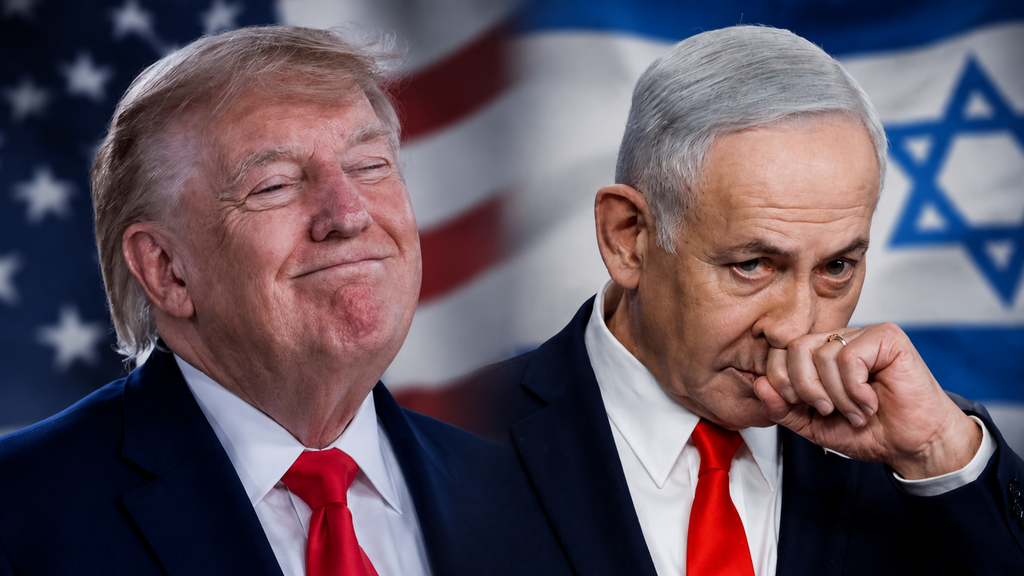 Donald Trump and Benjamin Netanyahu (Photo: REUTERS/Evelyn Hockstein, Olivia Fitusi) Donald Trump and Benjamin Netanyahu