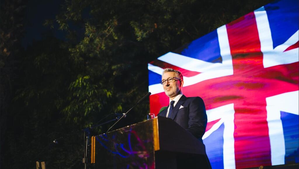 British Ambassador Simon Walters (Photo: May Savir) UK