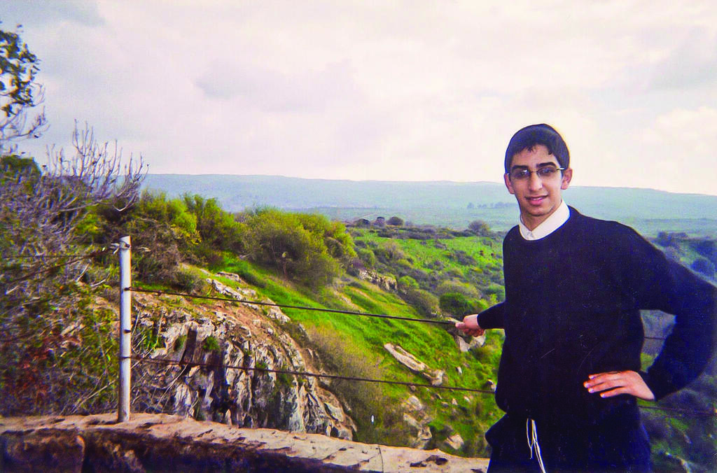 Torati as a yeshiva student. “I was curious and began to understand that things were more complex” (Photo: Courtesy) |